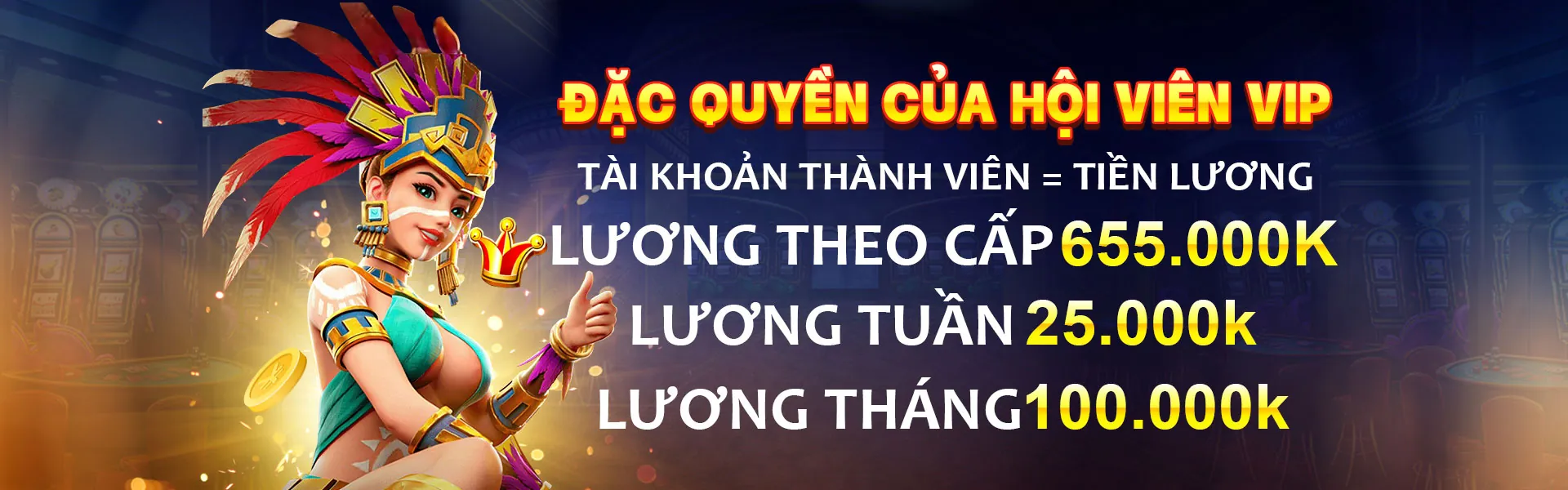 Trò chơi Slot okevip nổ hũ với giải độc đắc lớn